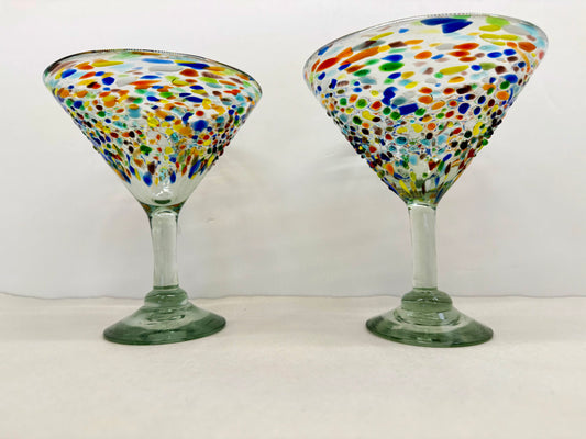 Set of 2 Margarita Glasses
