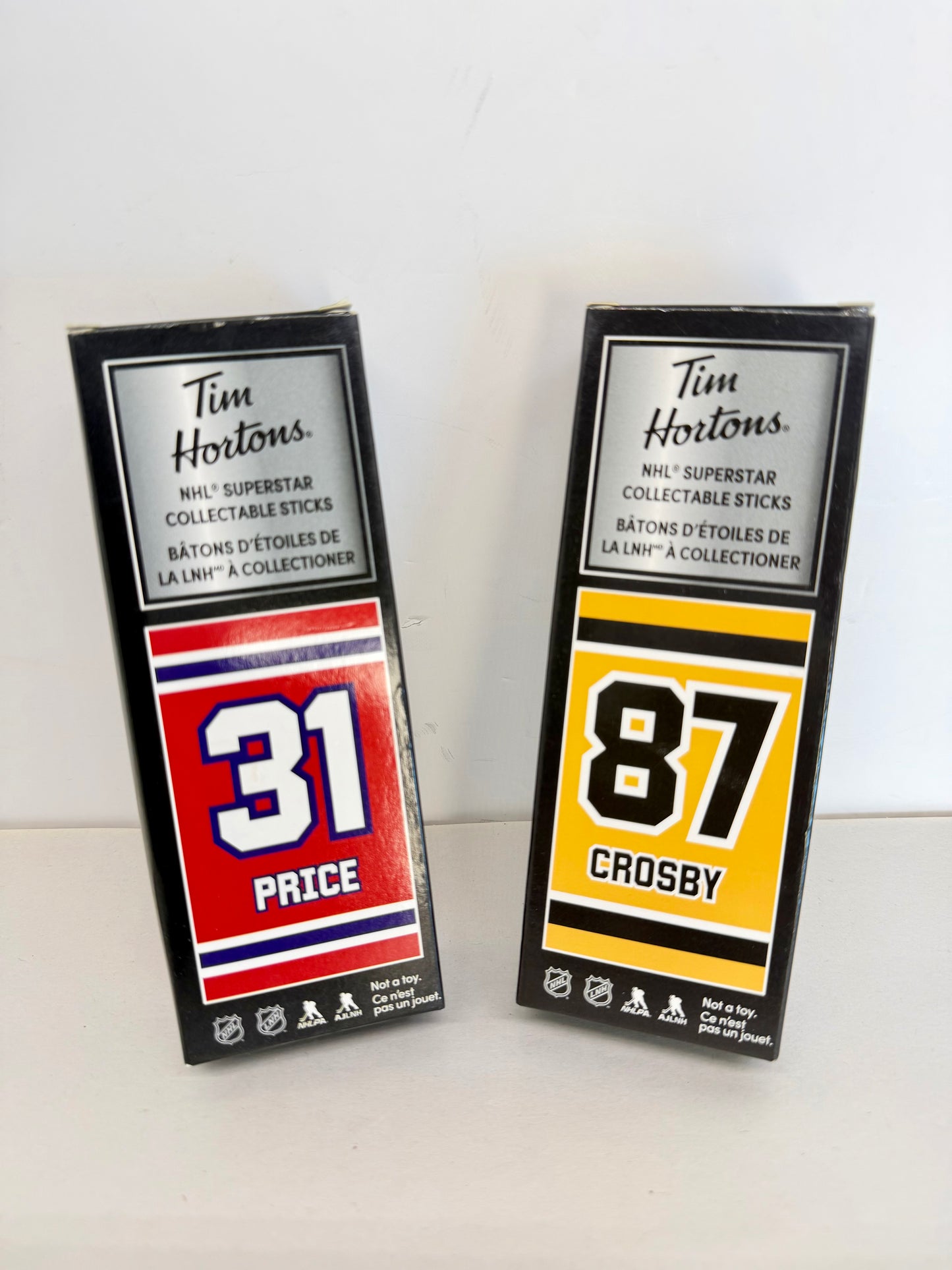 Tim Hortons NHL Superstar Collectible Mini Sticks