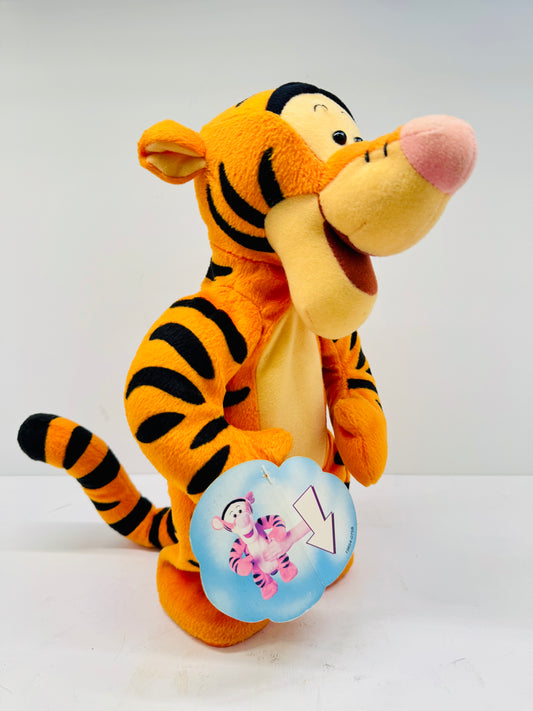 1998 Disney 12” Bouncing Tigger Talking Jumping