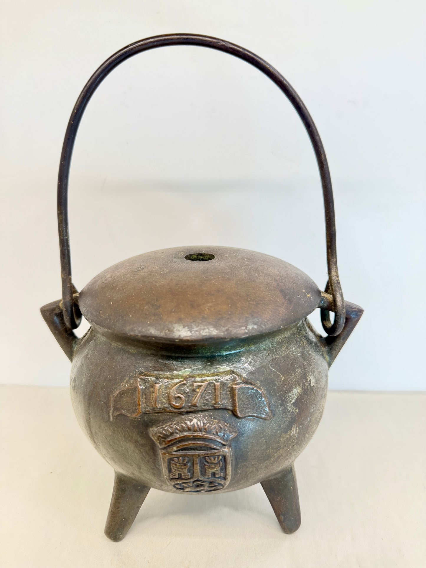 17th-Century Antique Cooking Pot