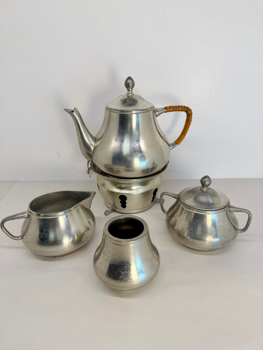 Royal Holland Pewter Teapot set