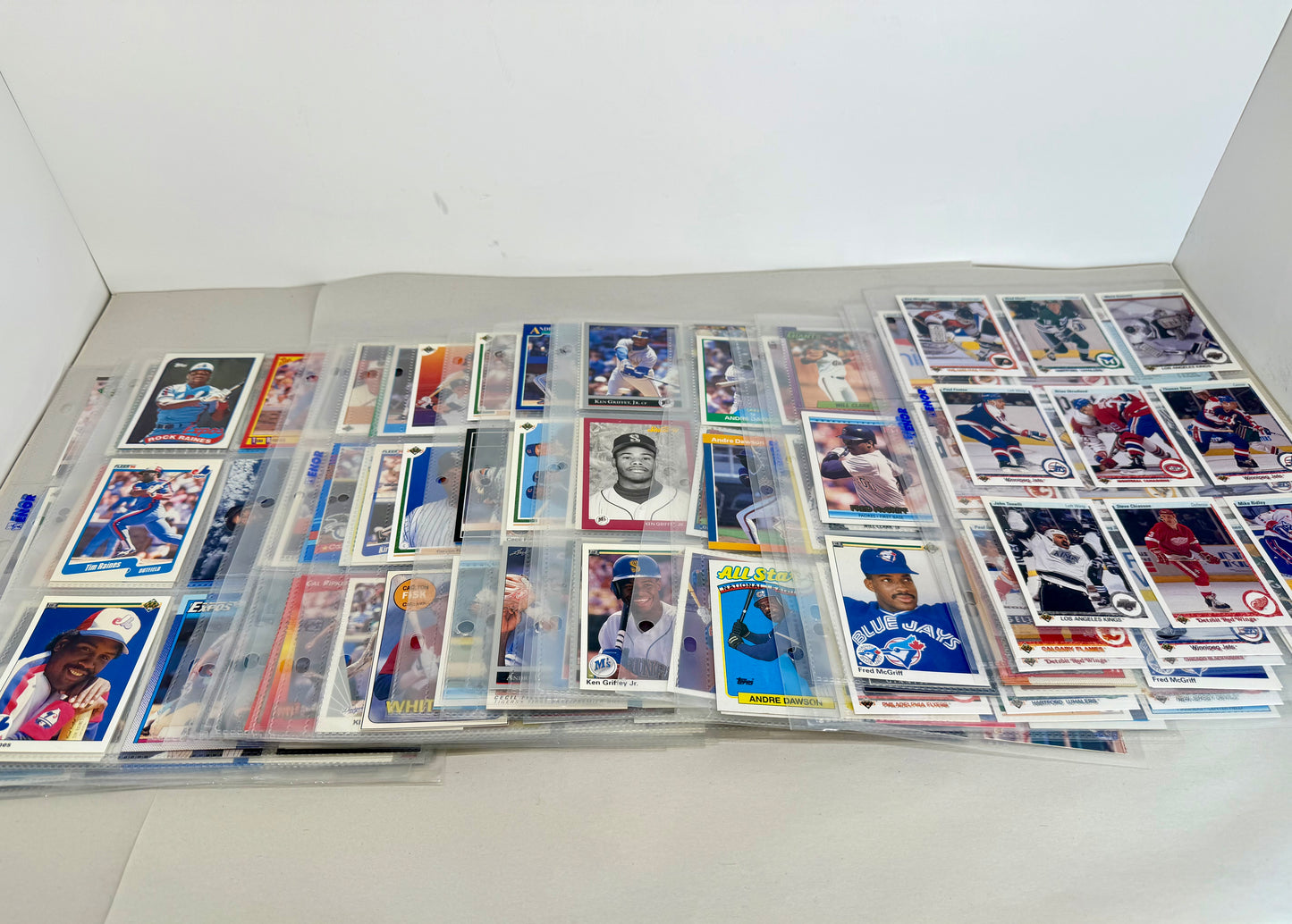 35 Sleeves of Sports Trading Cards