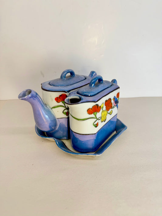Mini teapot twin Takito Lusterware