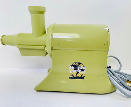 Champion Juicer G5-NG-853S World’s Finest Heavy Duty Masticating Juicer Green