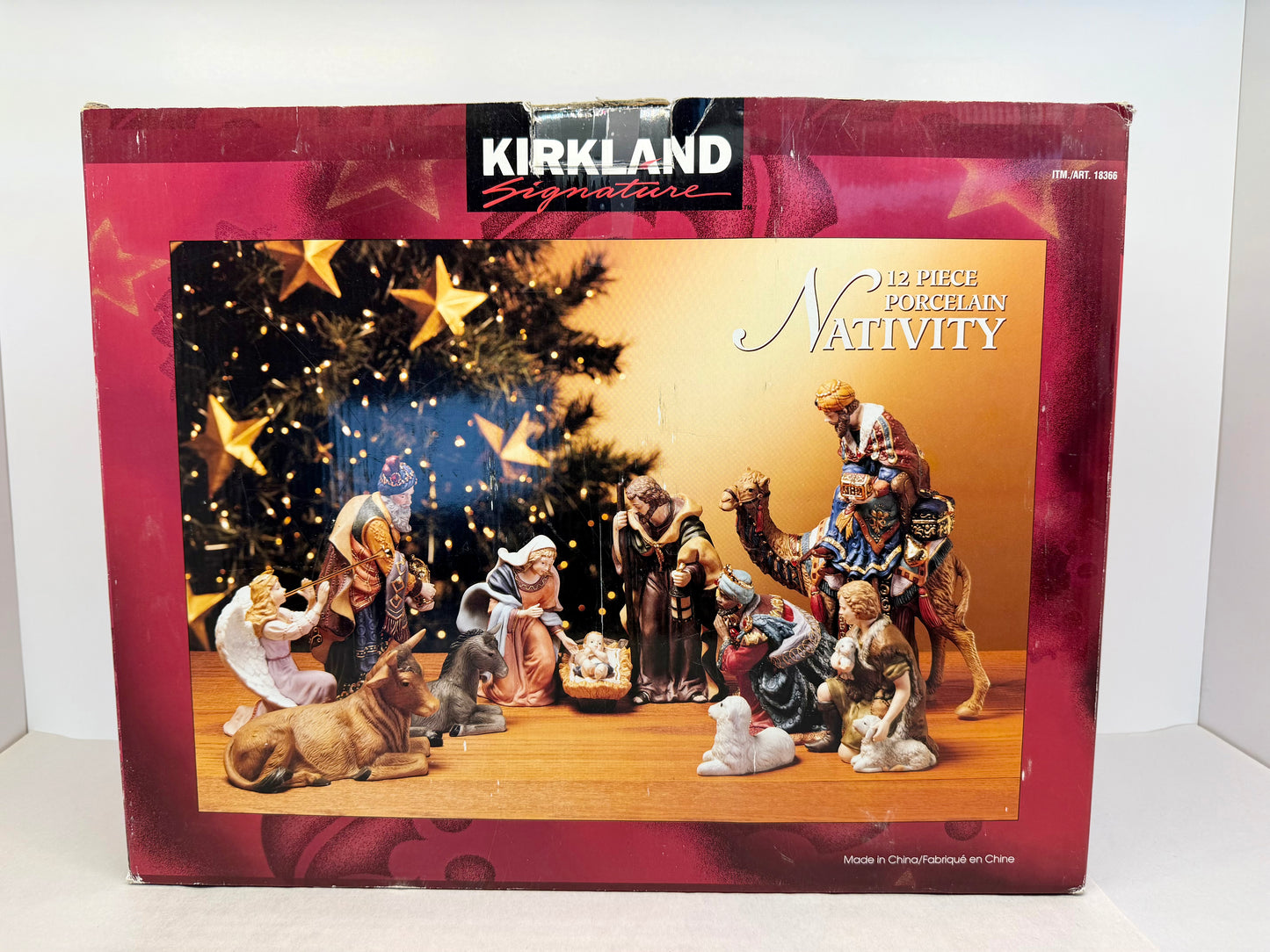 Kirkland 12 Piece Porcelain Nativity Set
