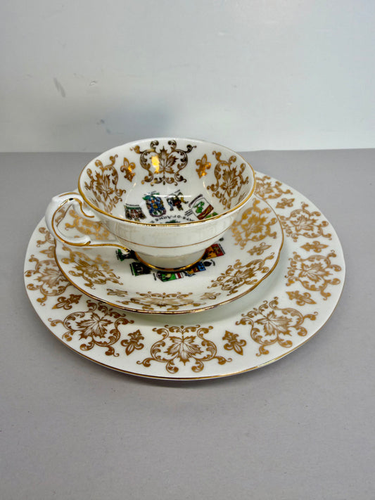 Coat Of Arms Cup Saucer.
