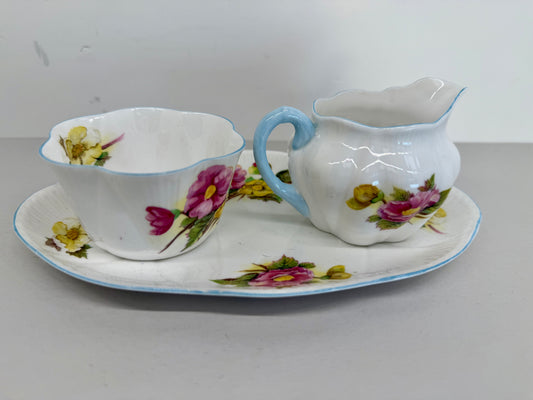 Cream Sugar And Tray