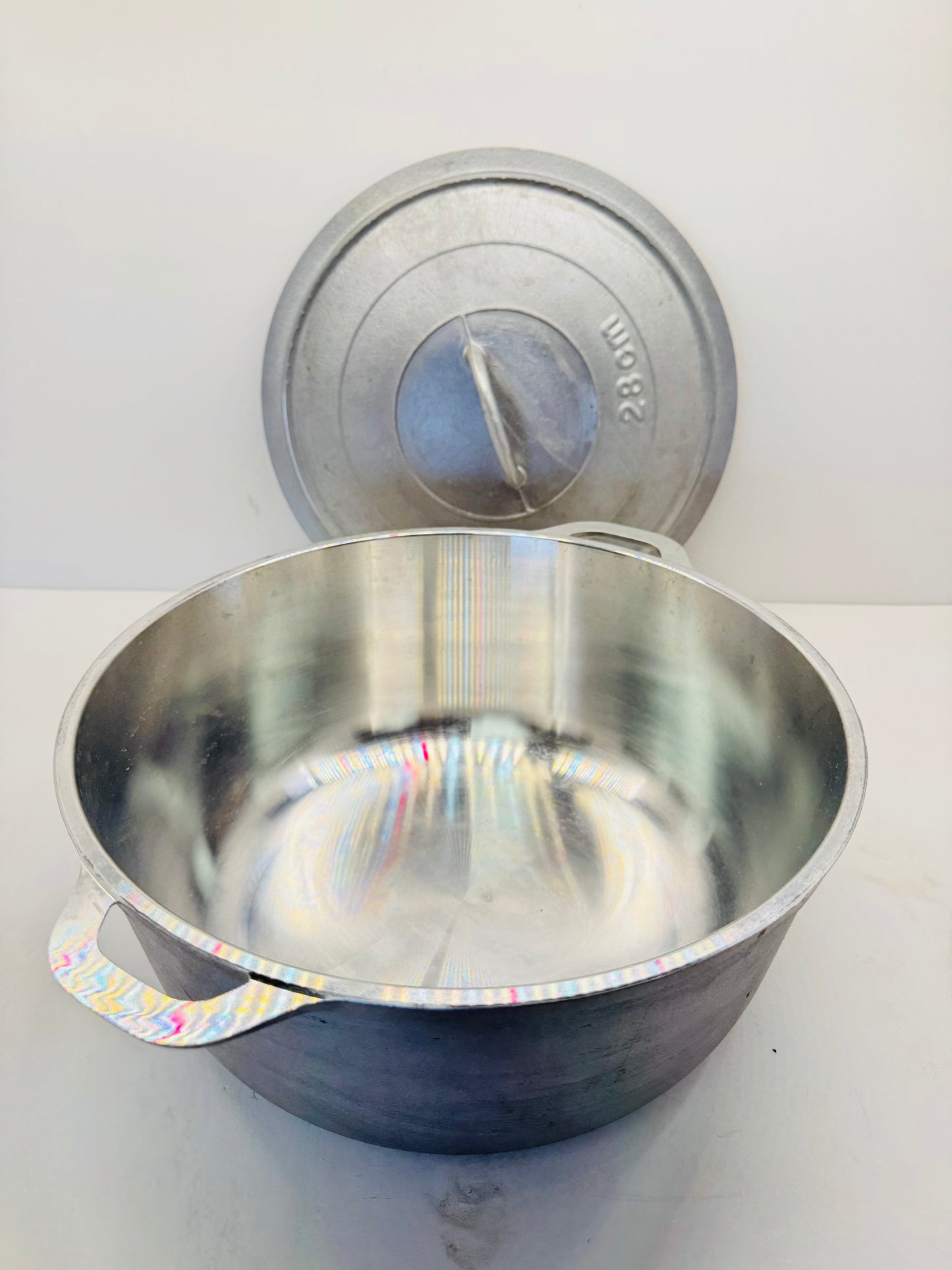 Dutch Pot Jamaican Caribbean Casserole Oven Heavy Duty Dutchie (28cm)