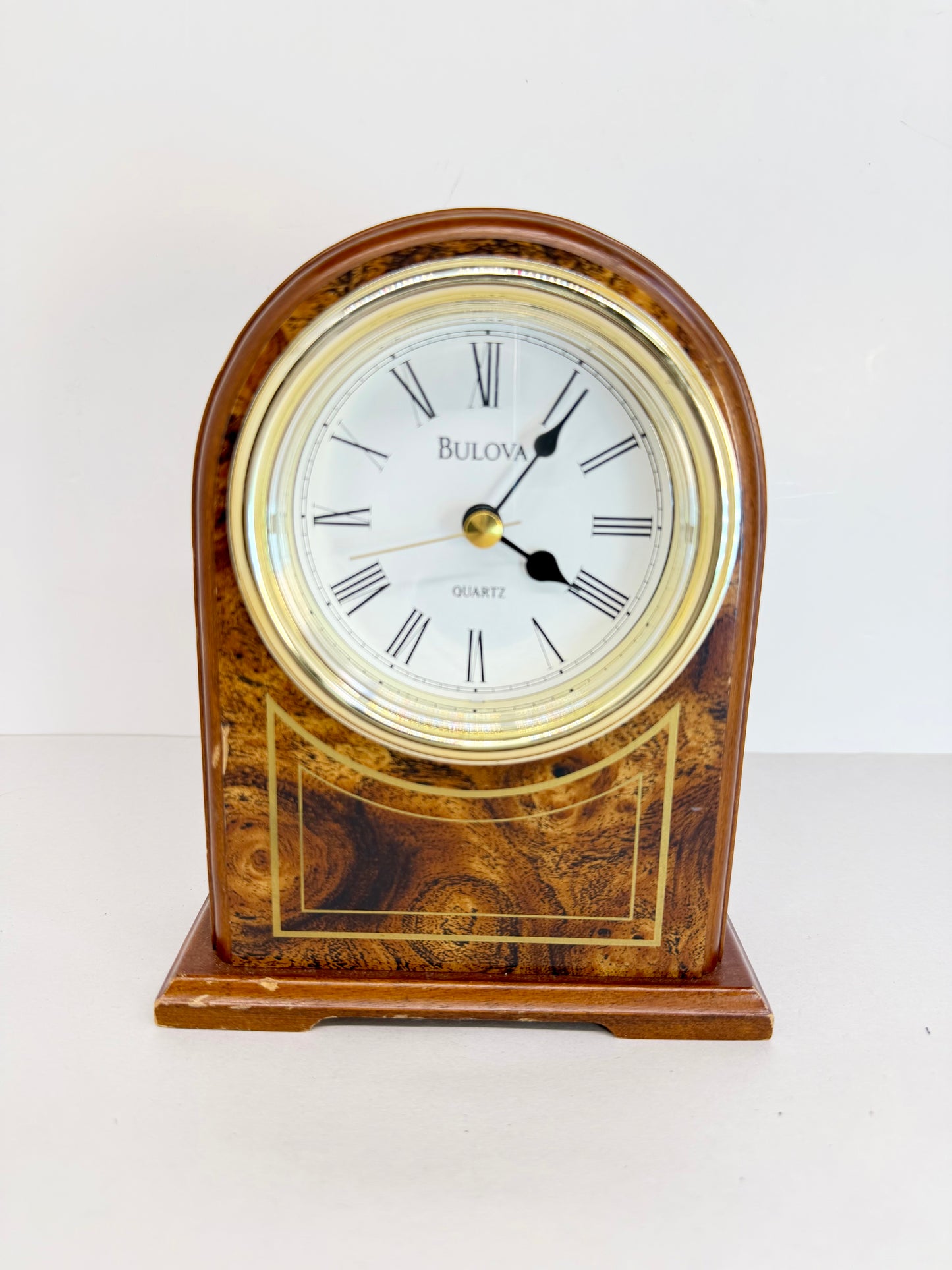 Bulova Quartz Mantel Shelf Clock