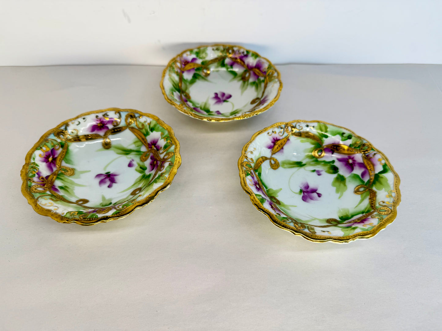 Nippon Hand Painted Bowls