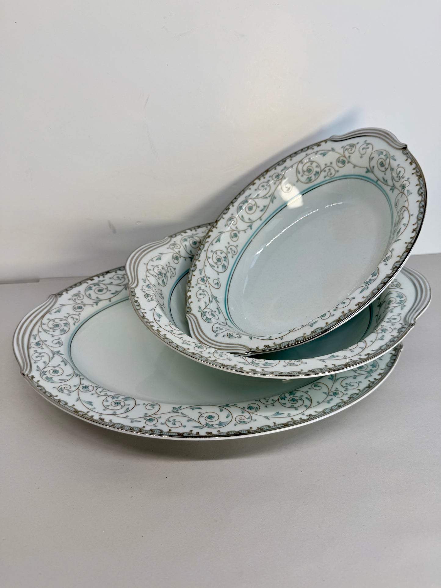 NORITAKE OVAL SERVING BOWLS