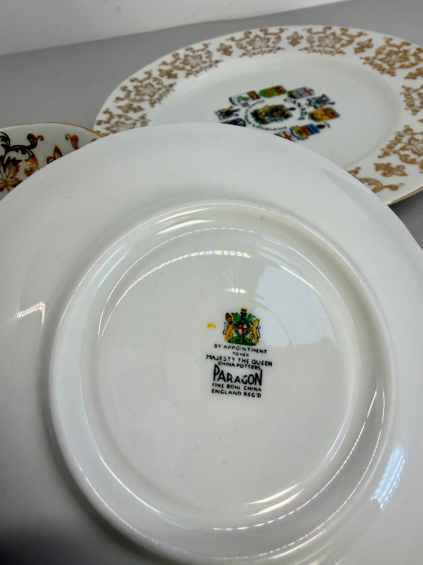 Coat Of Arms Cup Saucer.