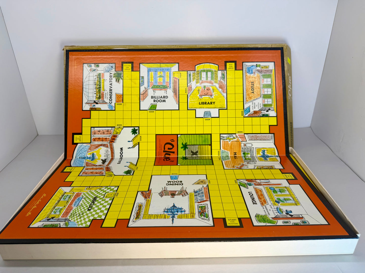 Detective Board Game Parker Brothers