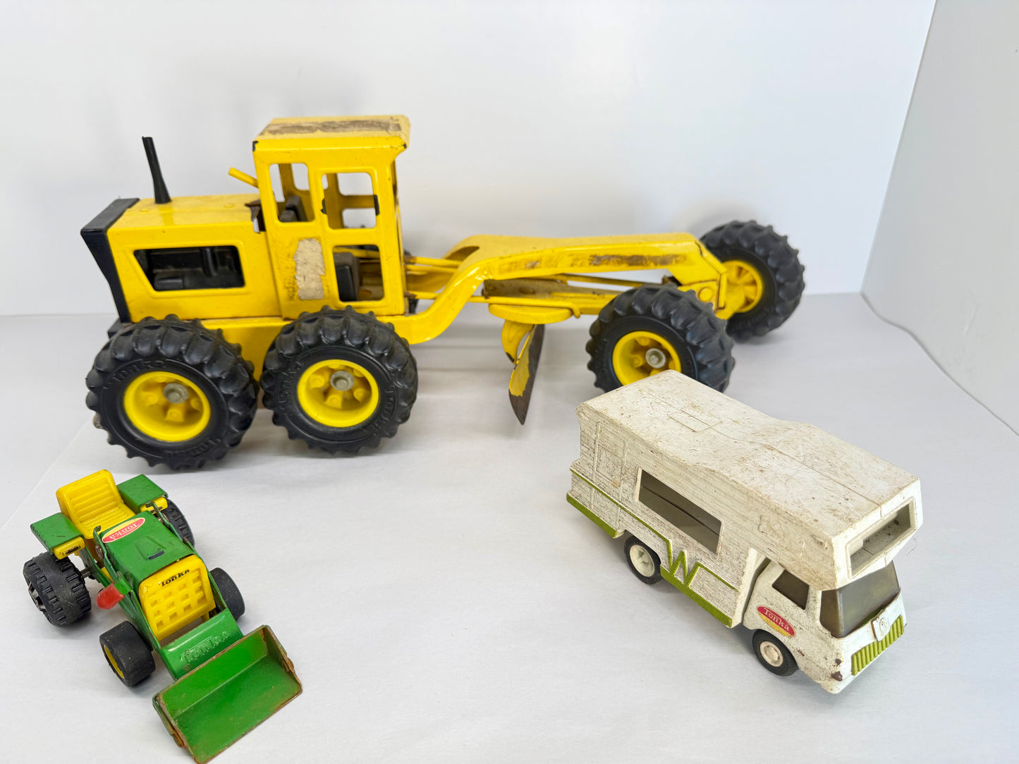 1970s Steel Tonka Road Grader