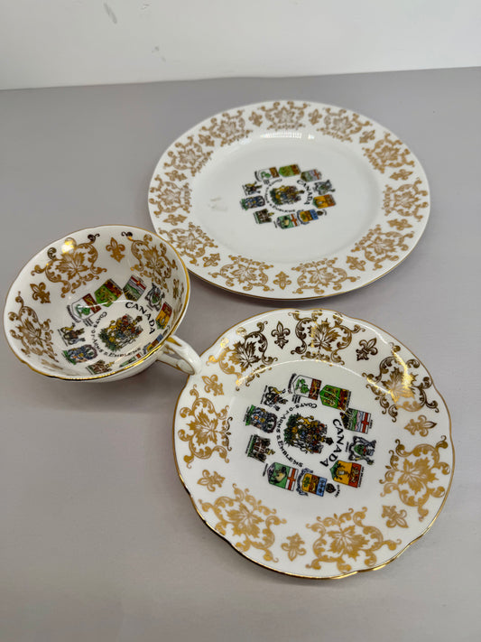 Coat Of Arms Cup Saucer.