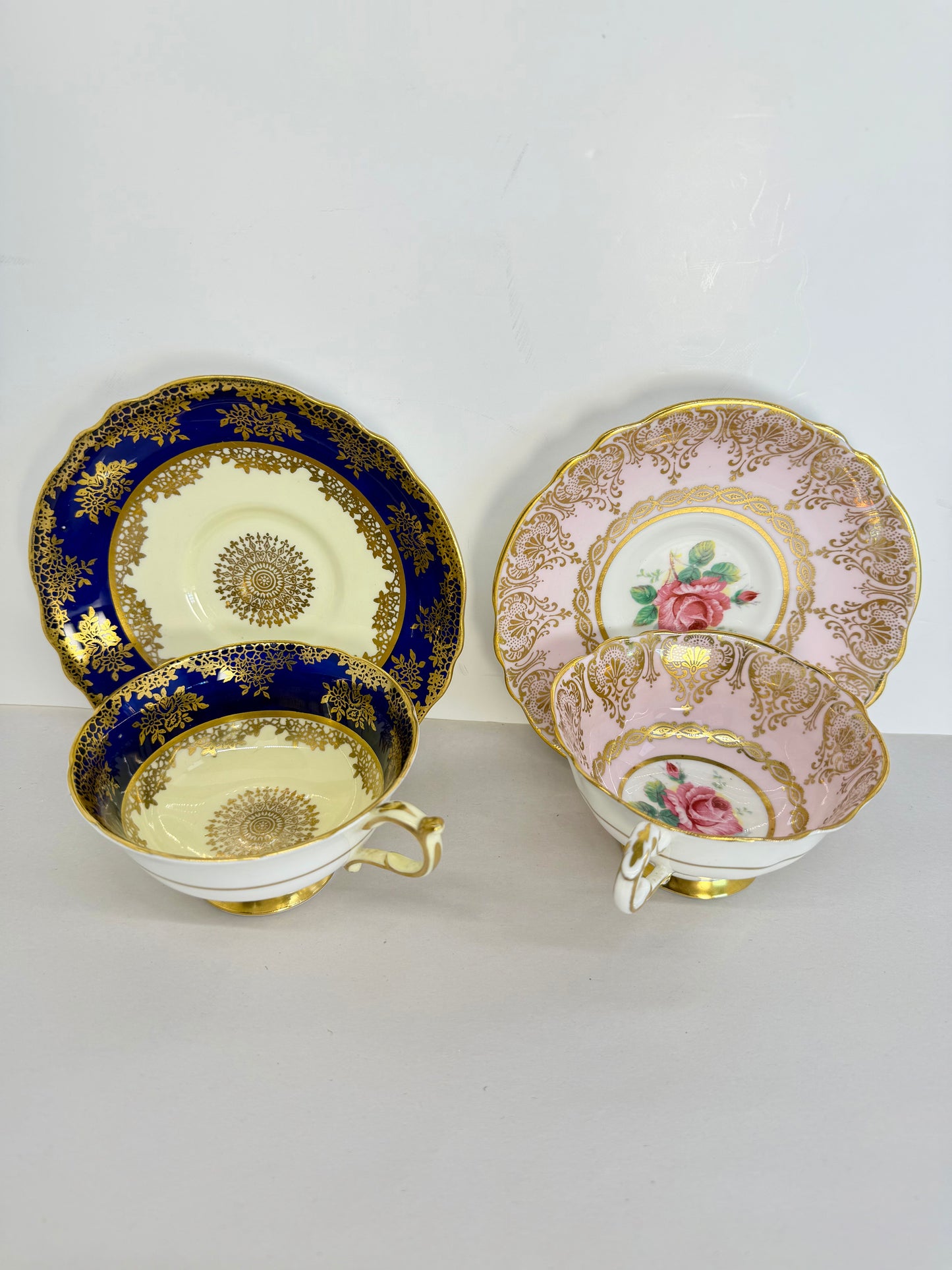 Double warrant Paragon Tea Cups and Saucers