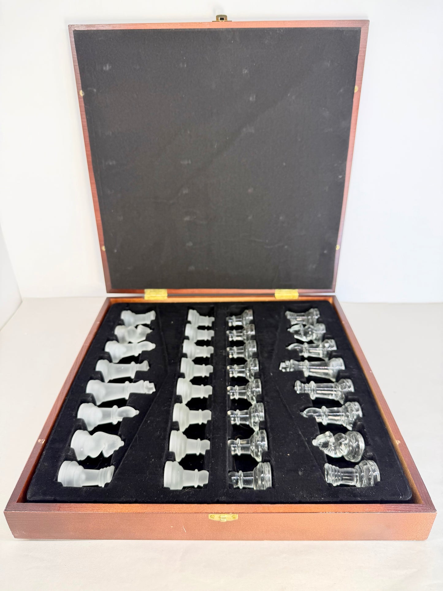 Glass Chess Set