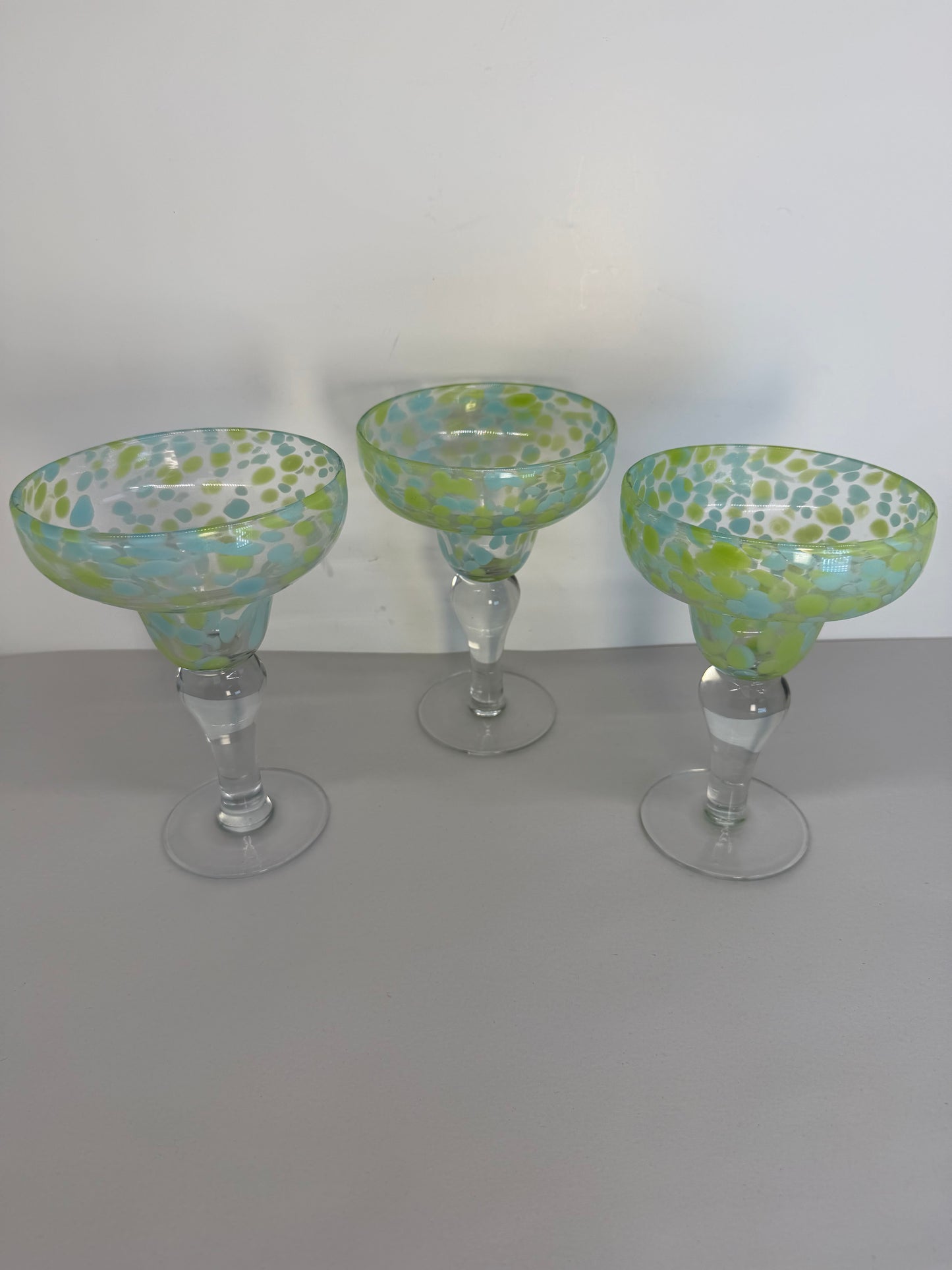 Hand Painted Margarita Glasses