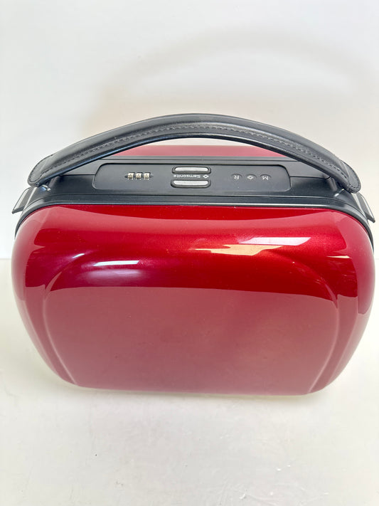 Samsonite Amberly Burgundy Hard Shell Vanity