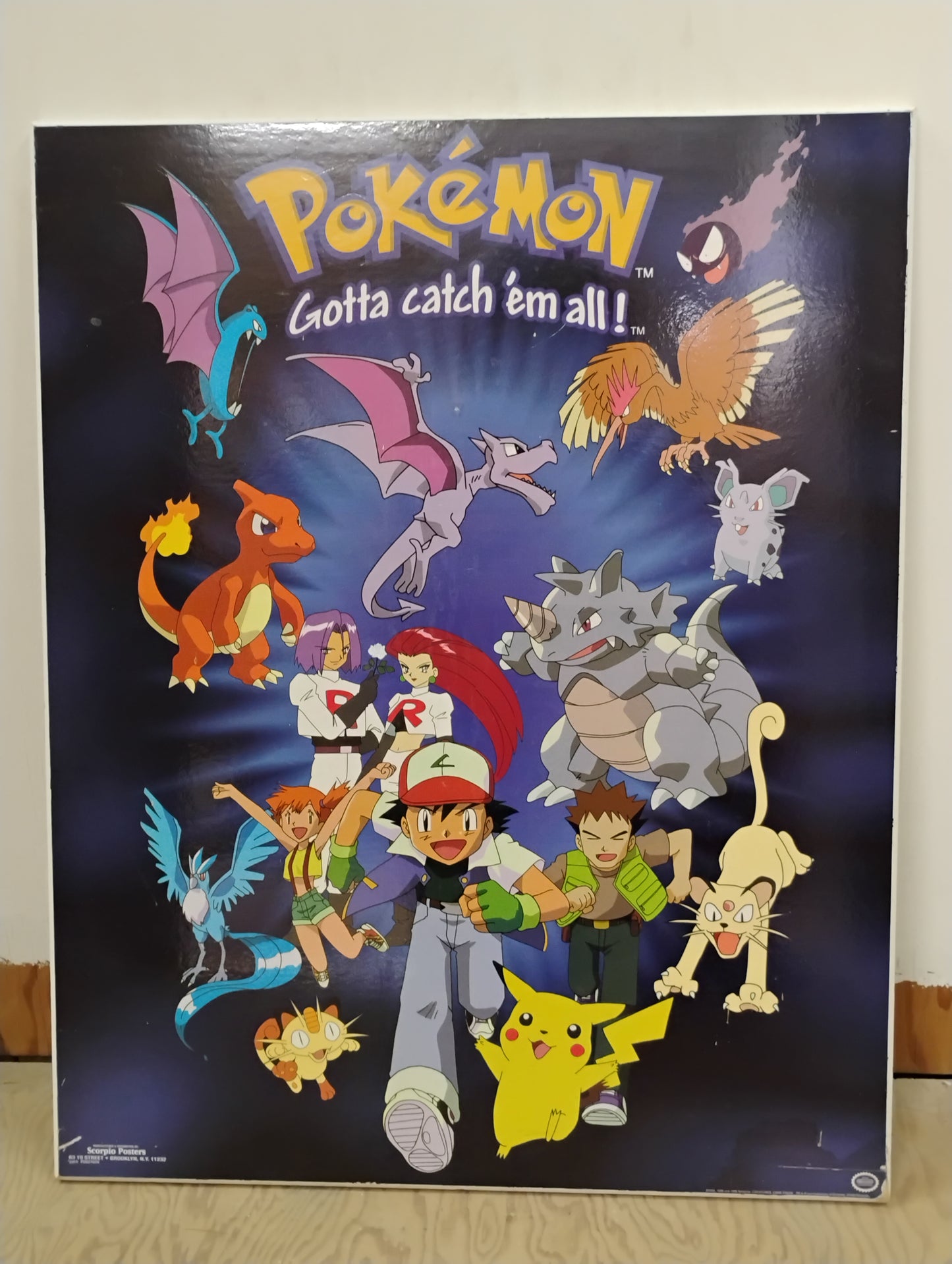 Pokemon "Gotta Catch 'em All!" Poster (pickup only)