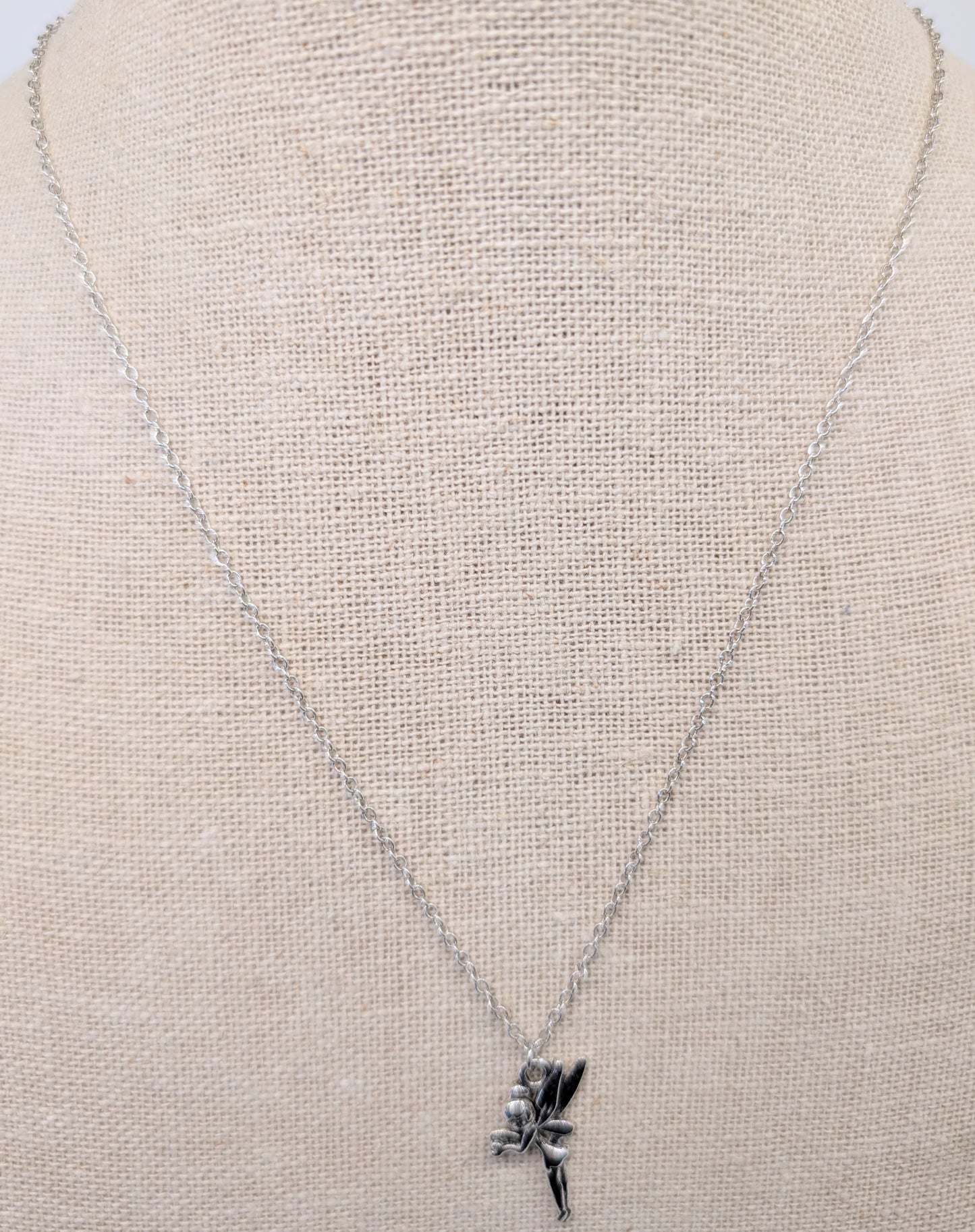 Silver Tinkerbell necklace