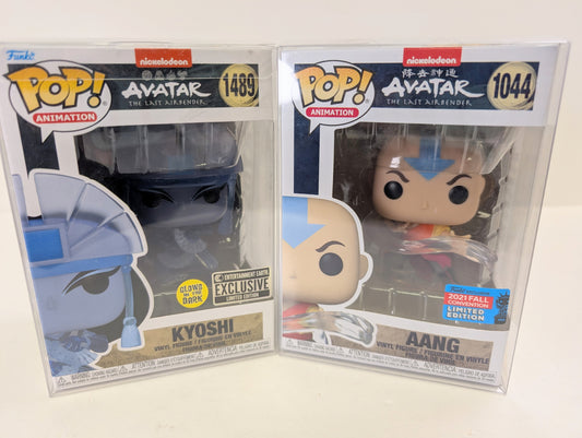 Boxed Funko Pop two-piece- limited edition