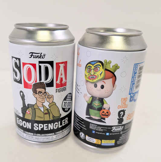Two-Piece Funko can figurine canned?