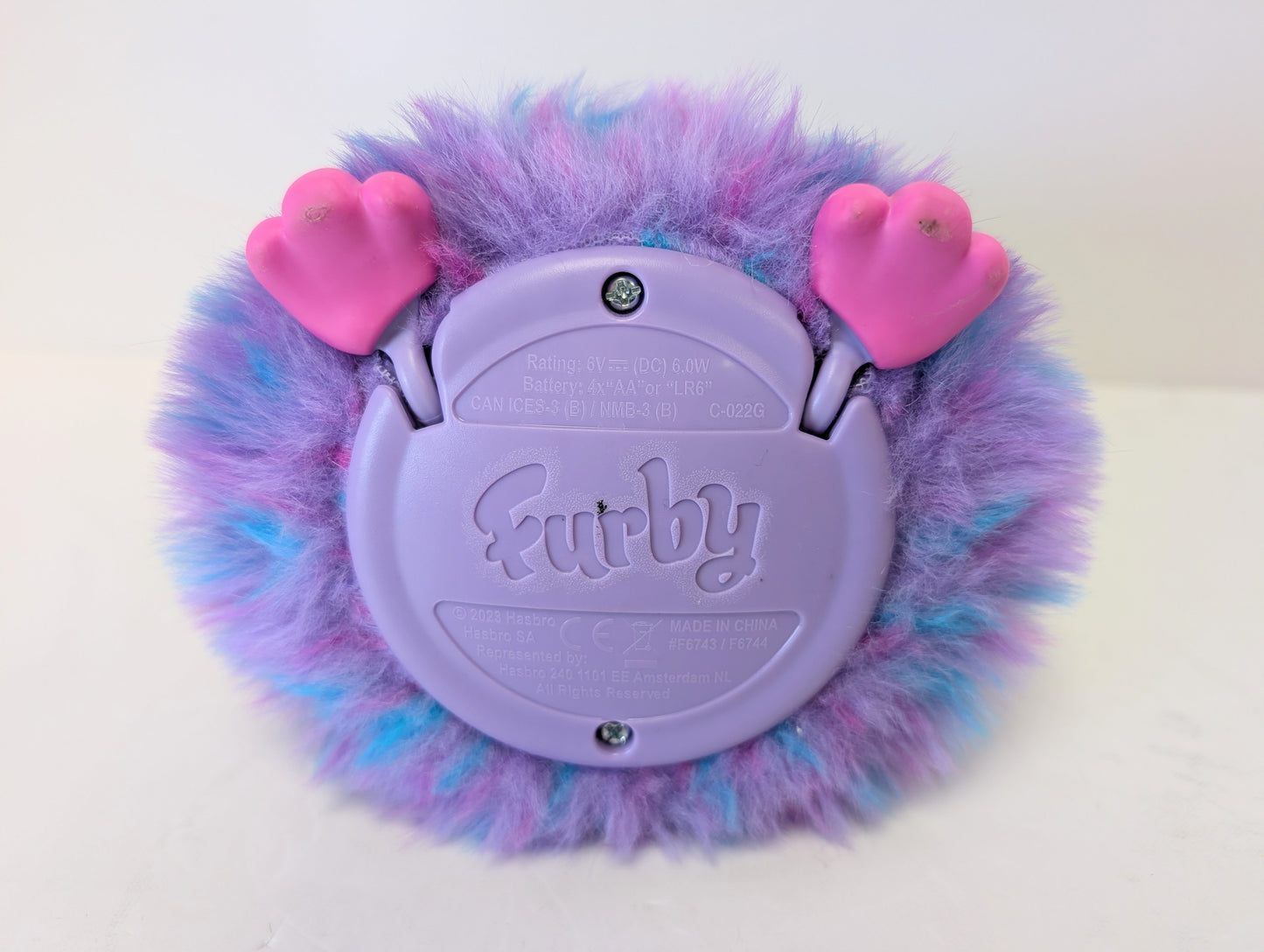 Hashbro 2023 Coral & blue/ purple furby