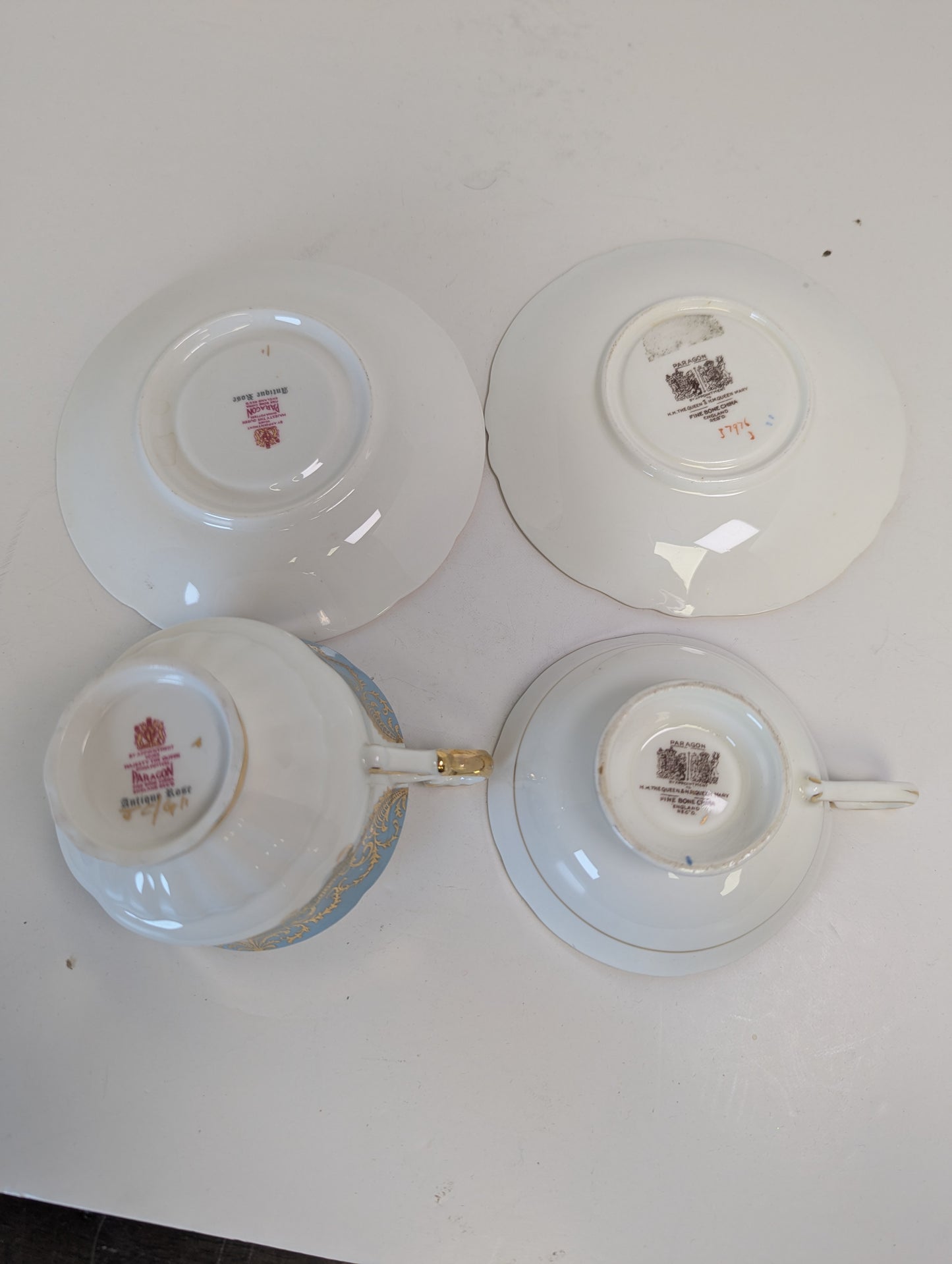 Vintage Paragon Tea Cup and Saucer set of 2