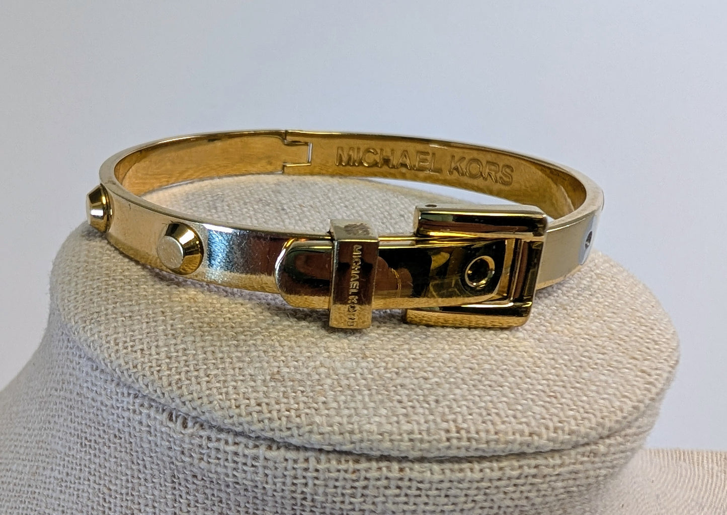 Michael Kors gold toned bangle