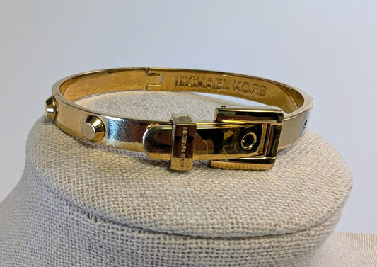 Michael Kors gold toned bangle
