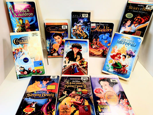 11 assorted Disney VHS
