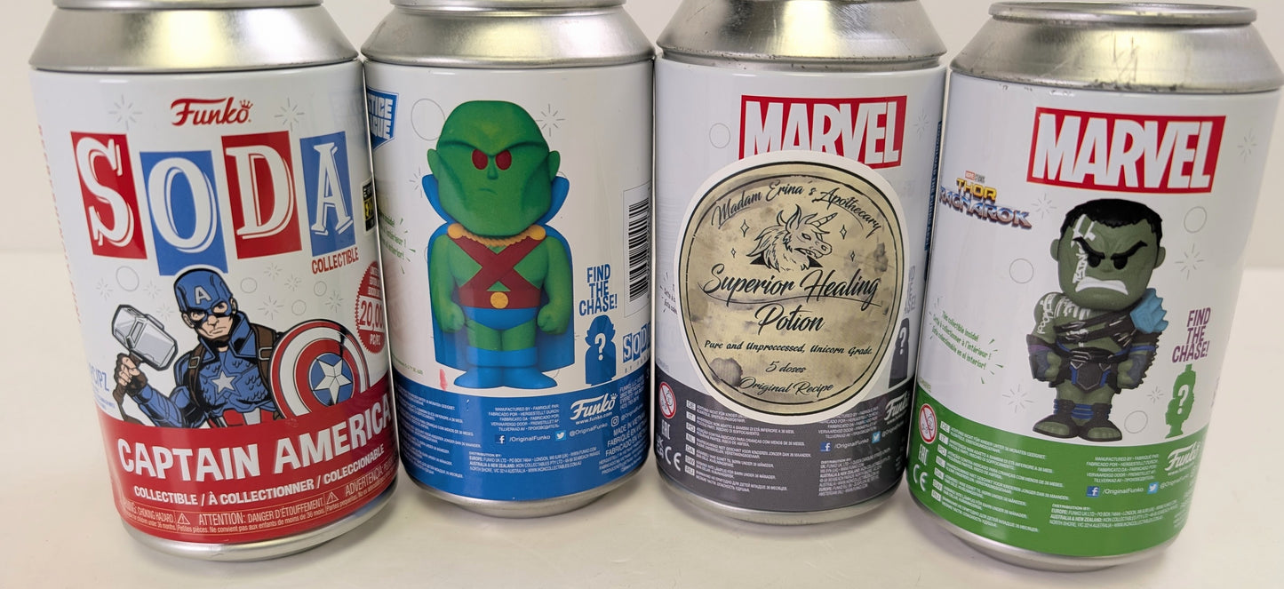 Marvel Funko pop can