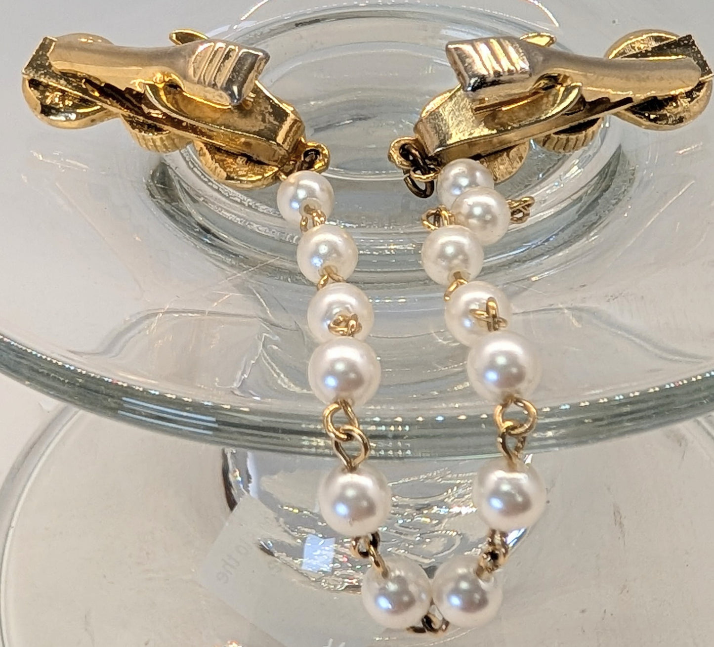 Vintage sweater scarf clip