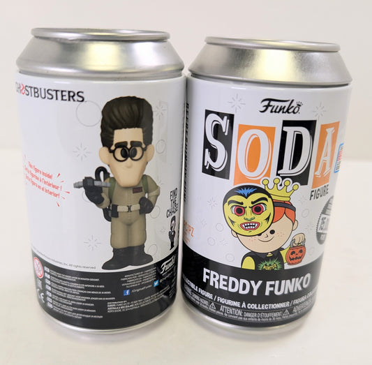 Two-Piece Funko can figurine canned?