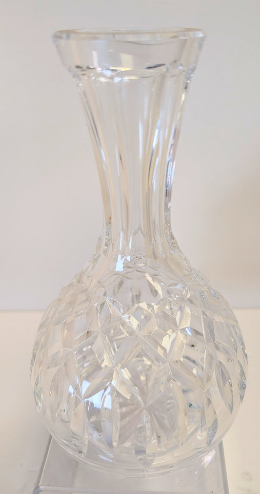 Vintage Waterford crystal wine carafe decanter