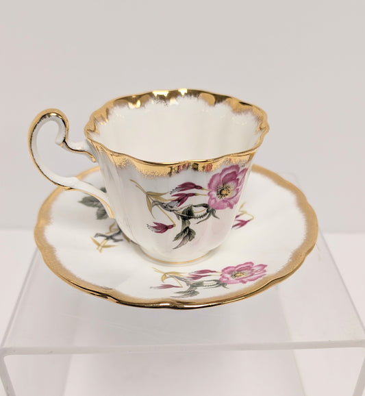 Adderley, teacup and saucer